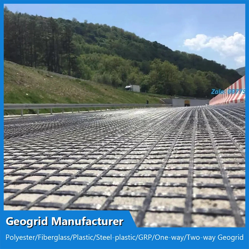 Tierra Fibreglass Biaxial Geogrid Bitumen Coated Stabilization Grid