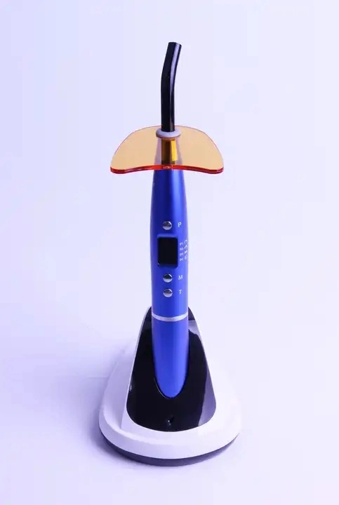 Rechargeable Exchangeable Li-ion Battery Aluminum Alloy Shell LED Curing Light Device