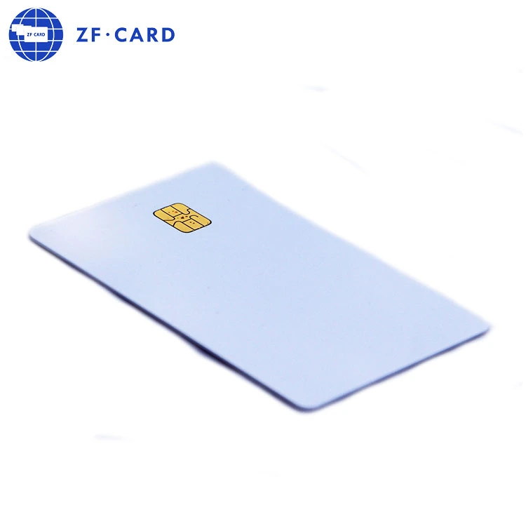 Free Sample Customized Contact IC Card Sle4442/Sle 4428 Smart Card Ribbon/Inkjet PVC Card