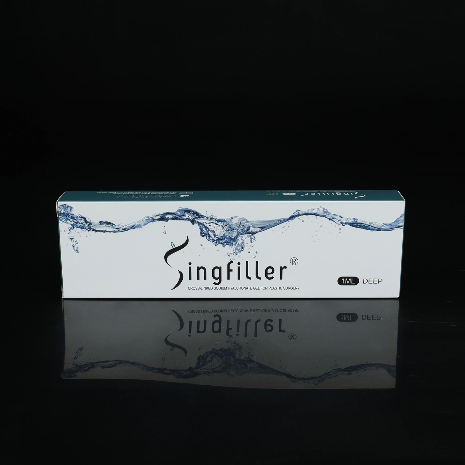 Los adultos Sfda Singfiller jeringa precargada en estuche de gel de Hialuronato de Sodio