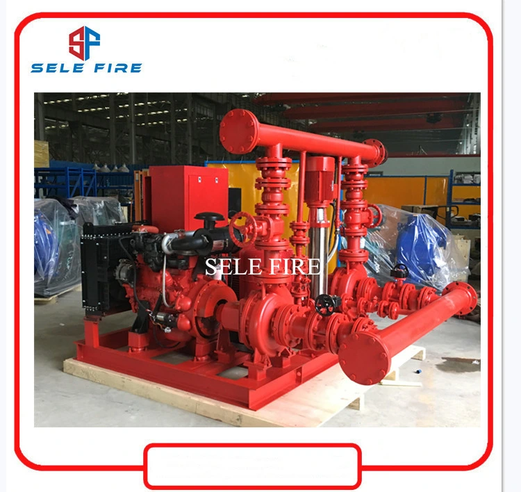 High quality/High cost performance  Fire Fighting Equipment Diesel Jockey Fire Pump Skid UL/FM