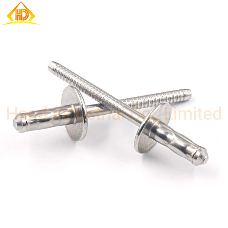 Good Quality Large Head Single Ungrip Blind Rivets 32mm Stainless Steel