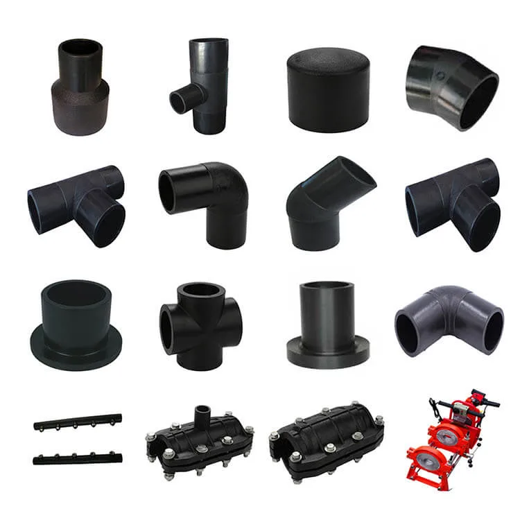 High Pressure Poly Pipe Fittings Polyethylene Pipe and Fittings Poly Pipe Elbow Connector