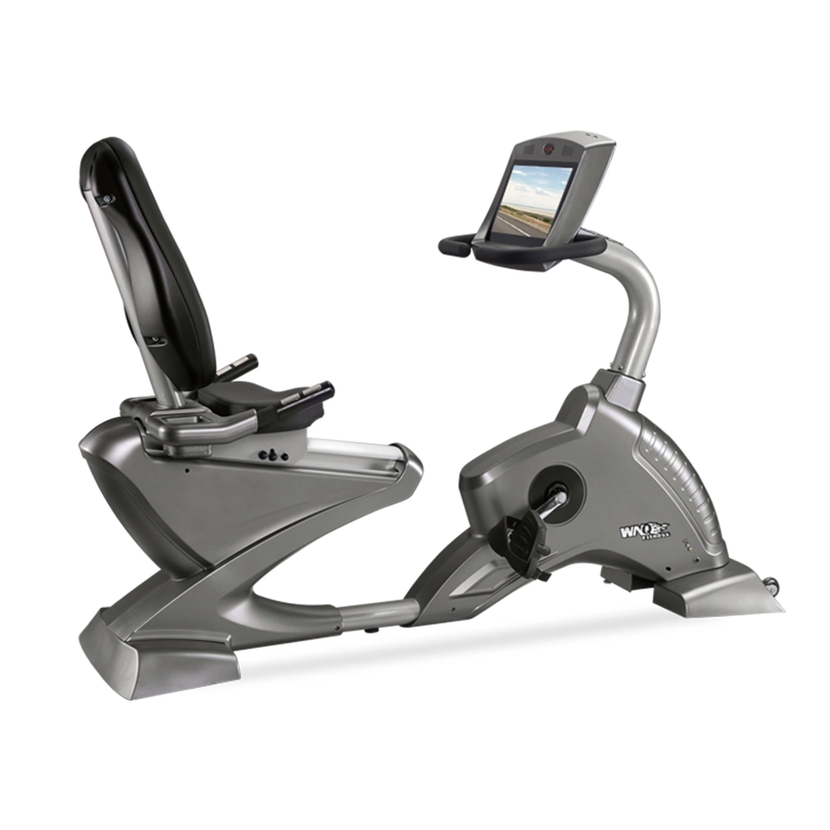 Recumnent Bike Gym Equipment with Power Supply Functions