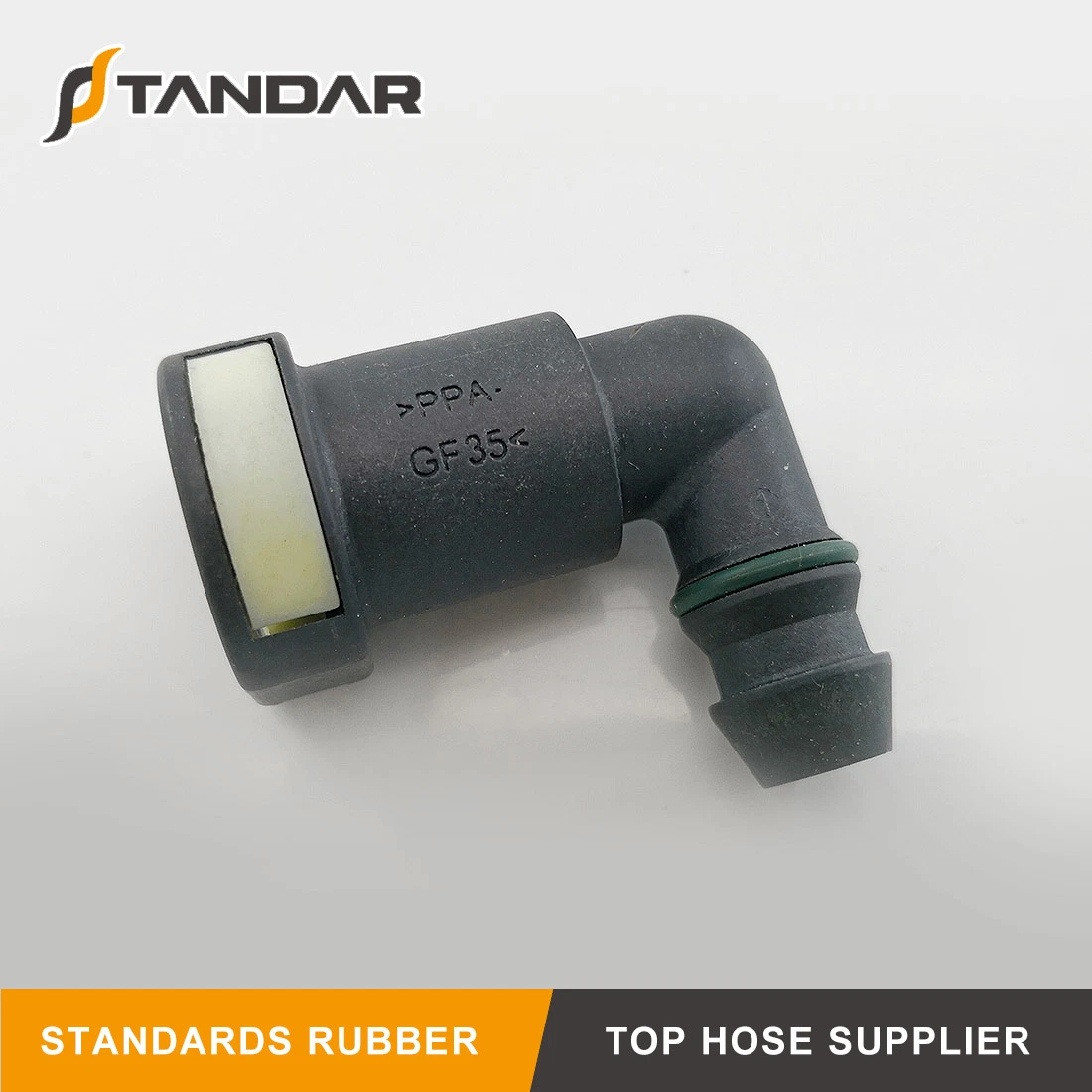 Auto Fuel Hose 90 Degree Plastic Quick Coupler Connector