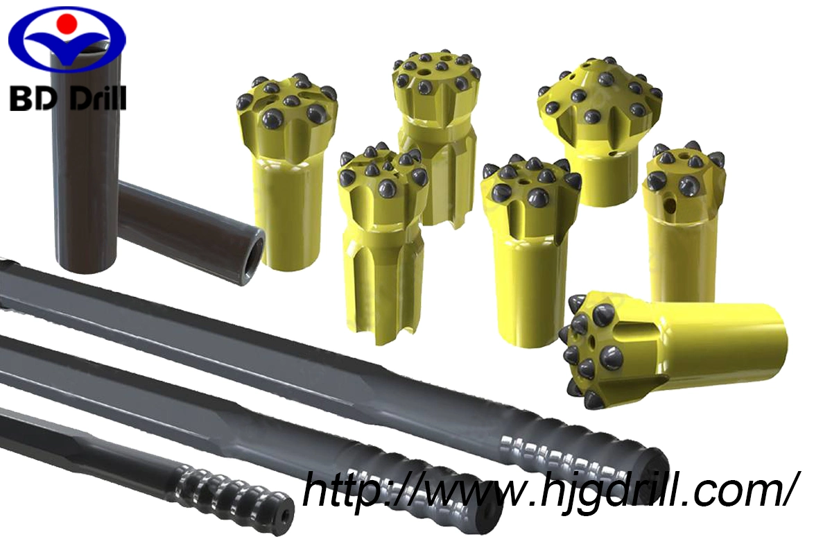 High Quality Small Hole Top Hammer Bit Drill Bit