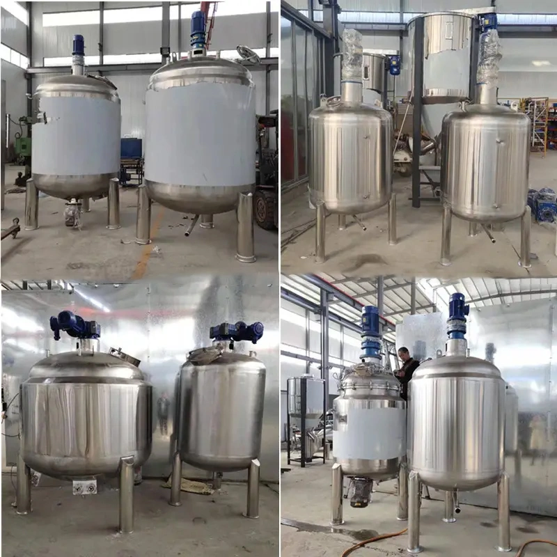 Kefai 1000L Constant Temperature Mixing Tank Chemical Liquid Mixing Dosage Tank