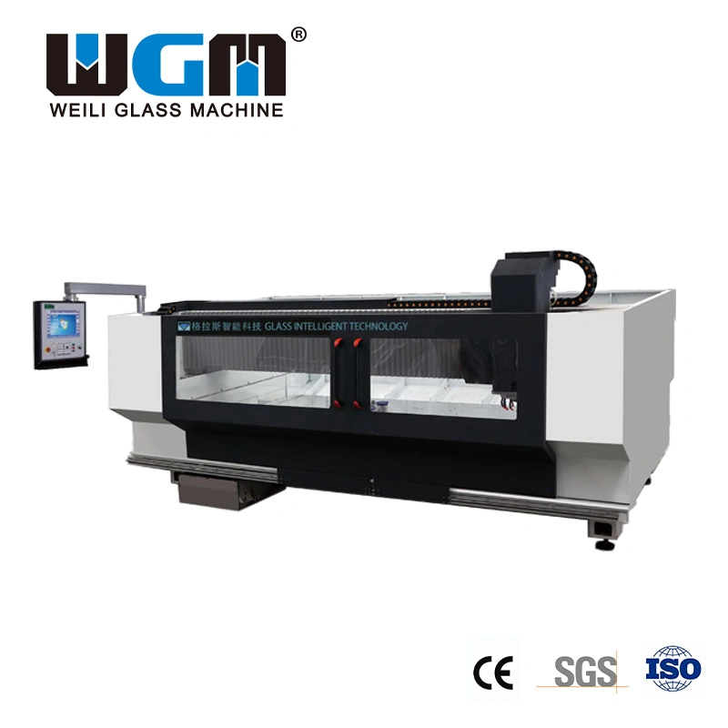 3 Axis CNC Glass Working Machine for Drilling, Milling, Grinding and Polishing