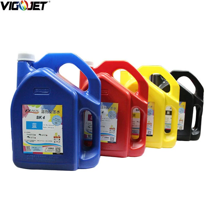 Vigojet Large Format Solvent Printer Sk-4 Solvent Magnetic Printing Ink