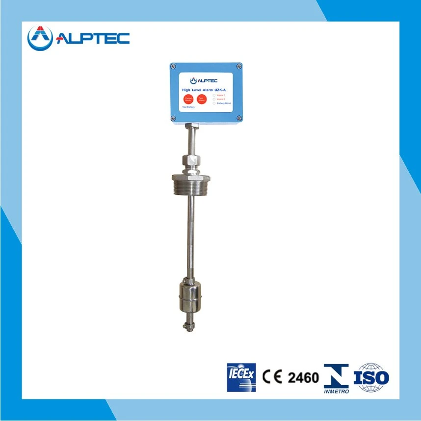El nivel de líquido/Saturación y alto nivel de supervisión/Detección/Acero Inoxidable alarma para depósito móvil
