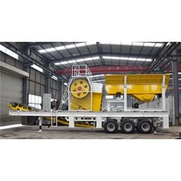 Factory Price Jaw Cone Impact Crusher Machine Station Portable Concrete Rock Stone Mobile Crushing Plant Mobile Crushing Machinery