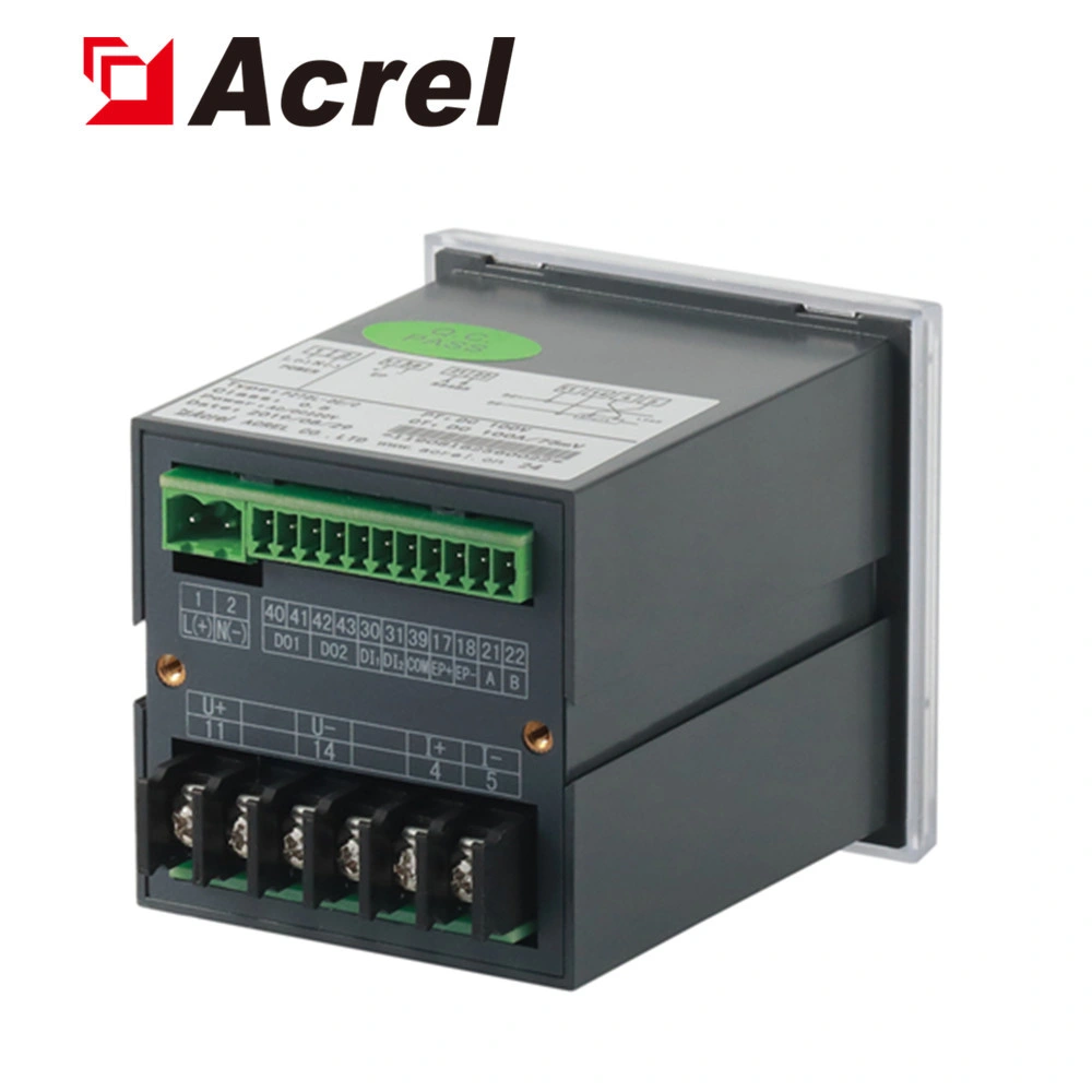 Acrel Pz72L-De Solar Digital Analizador de potencia DC con la opción 2di 2do /RS485 Modubus RTU/multi función arancelaria/12V el acceso a la Sensor Hall