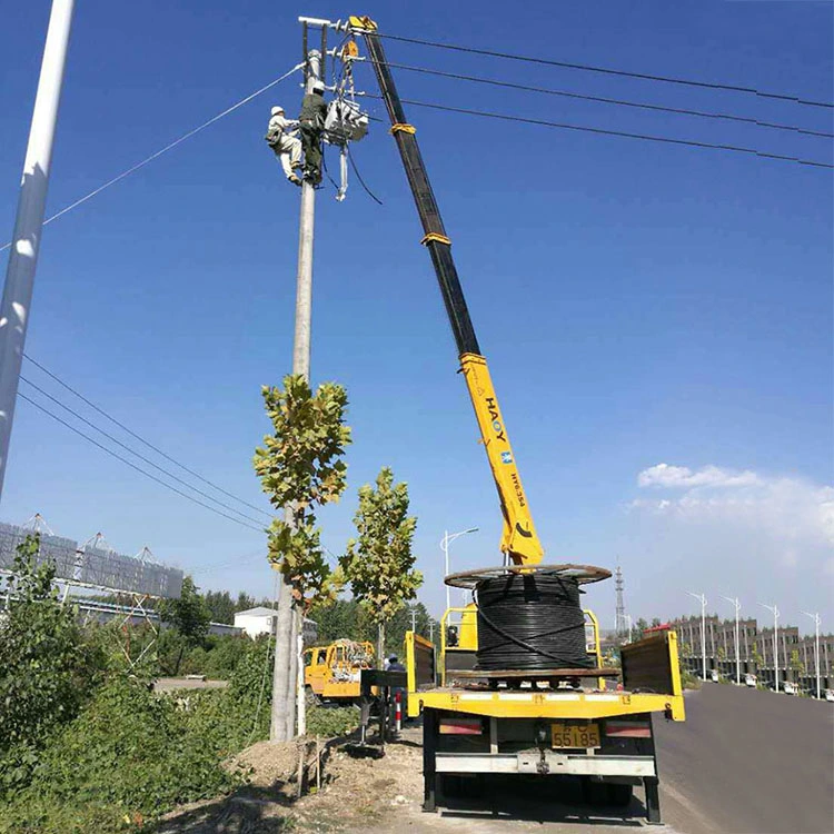 Four-Section Telescopic Boom Man Lift Crane Can Be Customized Electric Truck Crane Truck Sales