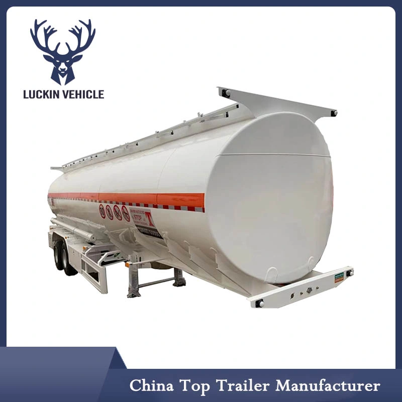 3/4 Axles Transport Liquid Diesel Petrol Gasoline Oil Tranker Truck Trailer Fuel Tank Price for Sale