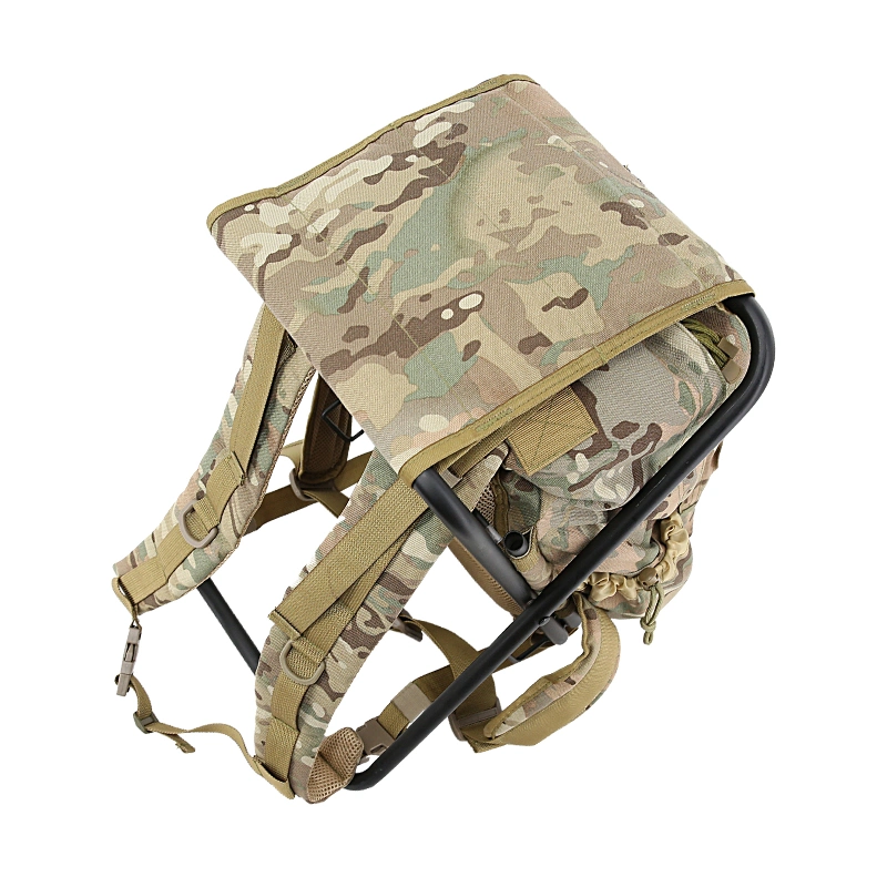 Double Safe Wholesale/Supplier Outdoor Camping Hiking Military Folding Chair Backpack