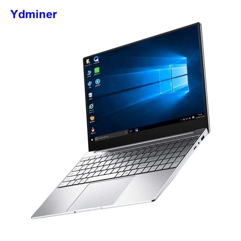 15.6 Inch Laptops 8GB + 128GB SSD Laptop Fingerprint and Backlight Keyboard Slim Design Notebook