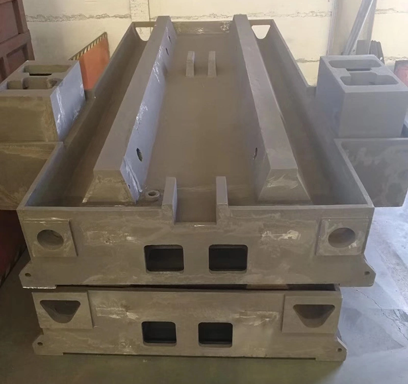 Cast Iron Sand Casting Beds/Base/Frame for Milling Machine