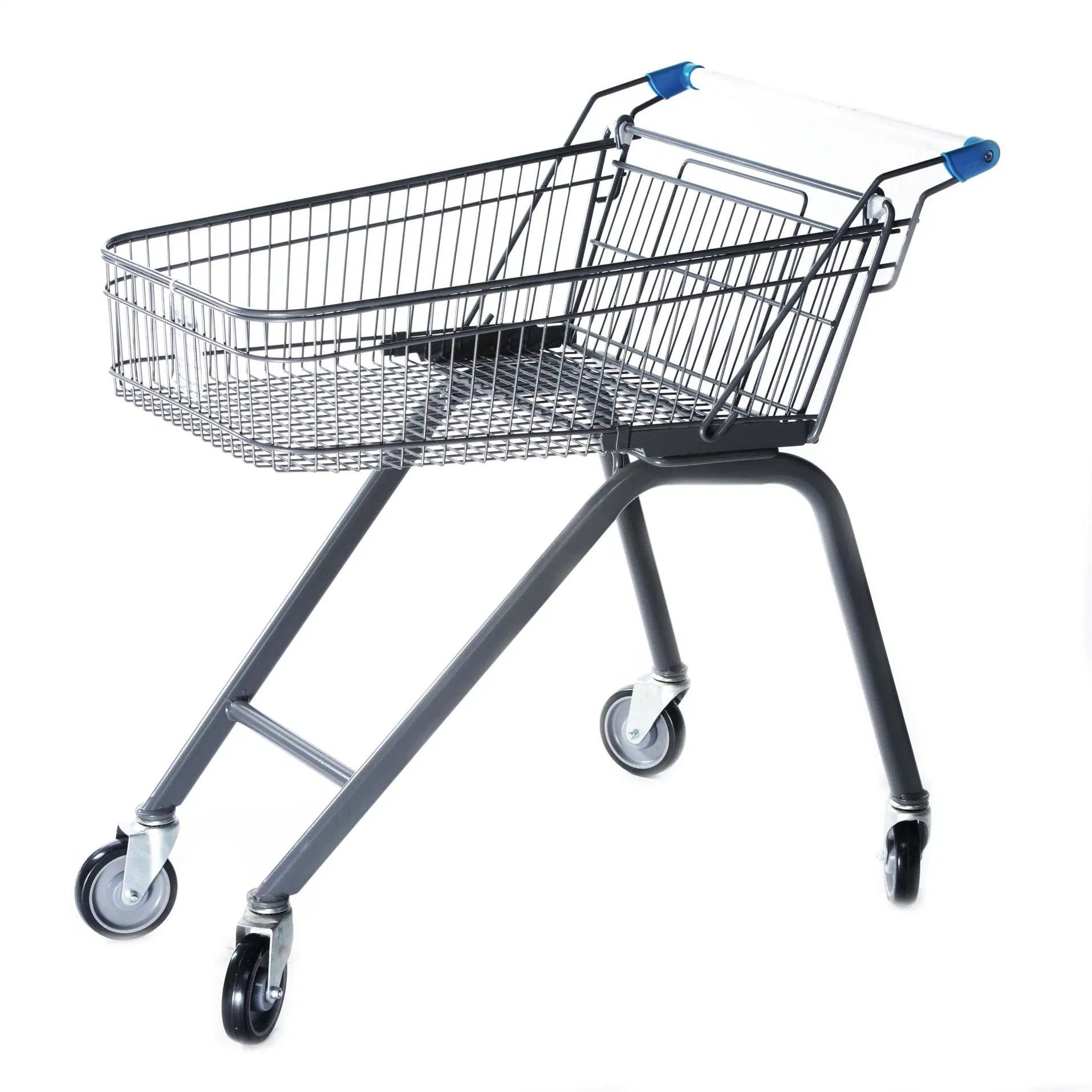 Supermarkt Einkaufen Wagen Trolley Europäischer Einkaufwagen