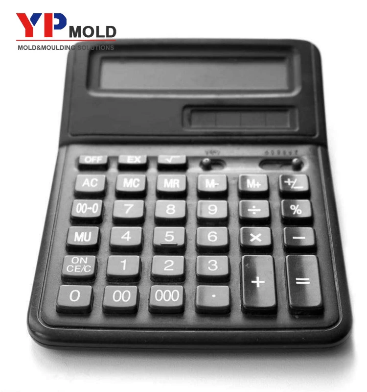 Plástico Mold Factory prática Stationery conveniente Desktop Office/Student Exam Calculator Molde de injeção