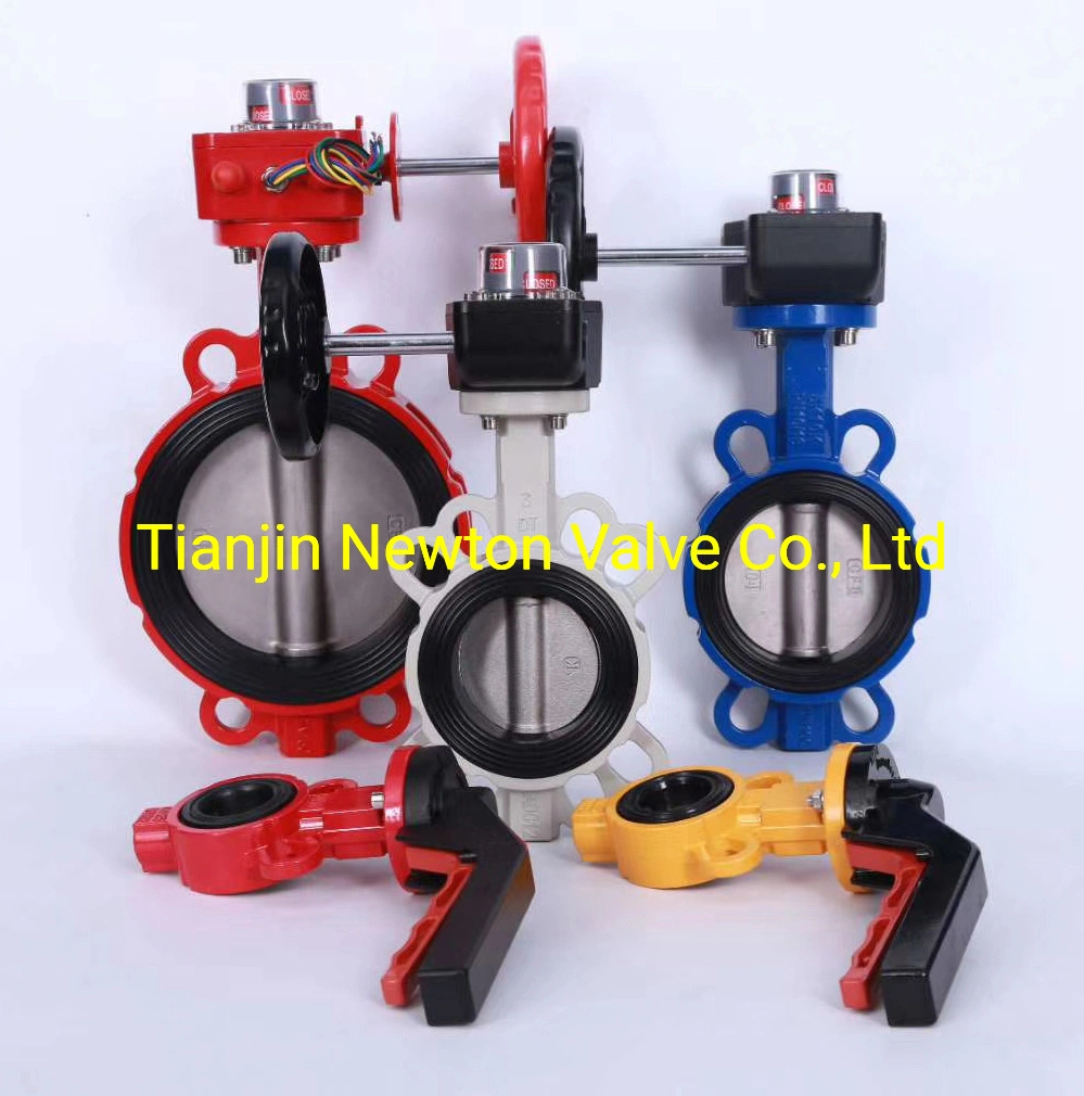 Ductile Cast Iron Carbon Steel Aluminium Alloy Al Bronze Duplex Stainless Steel Ggg40/50 Wcb A216 SS304 SS316 CF8 CF8m CF3 CF3m C954 ADC12 Butterfly Valve