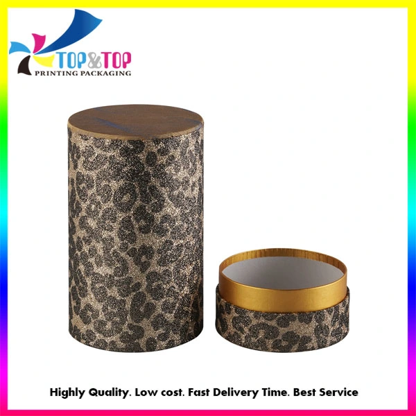 Customized Luxury Round Rigid Tube Packaging Cosmetic Paper Gift Boxes Manufacturer