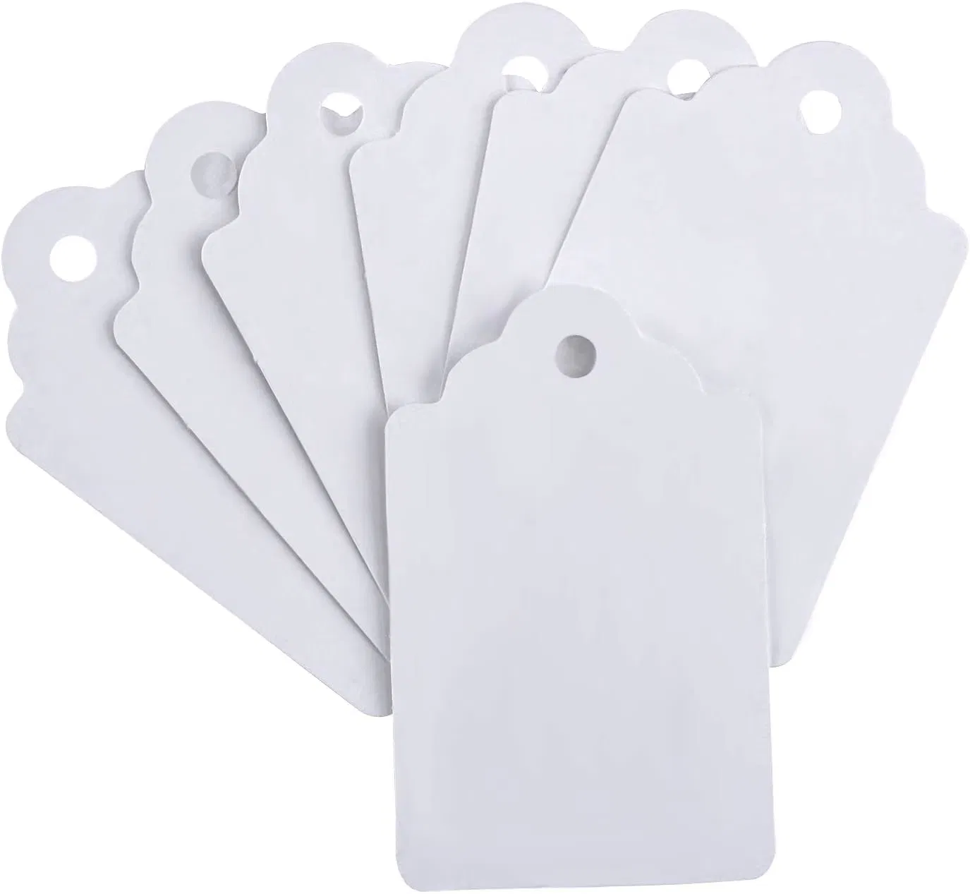 White Tags Marking Merchandise Unstrung Tags Small Hang Tags for Pricing Gift Jewelry Clothing