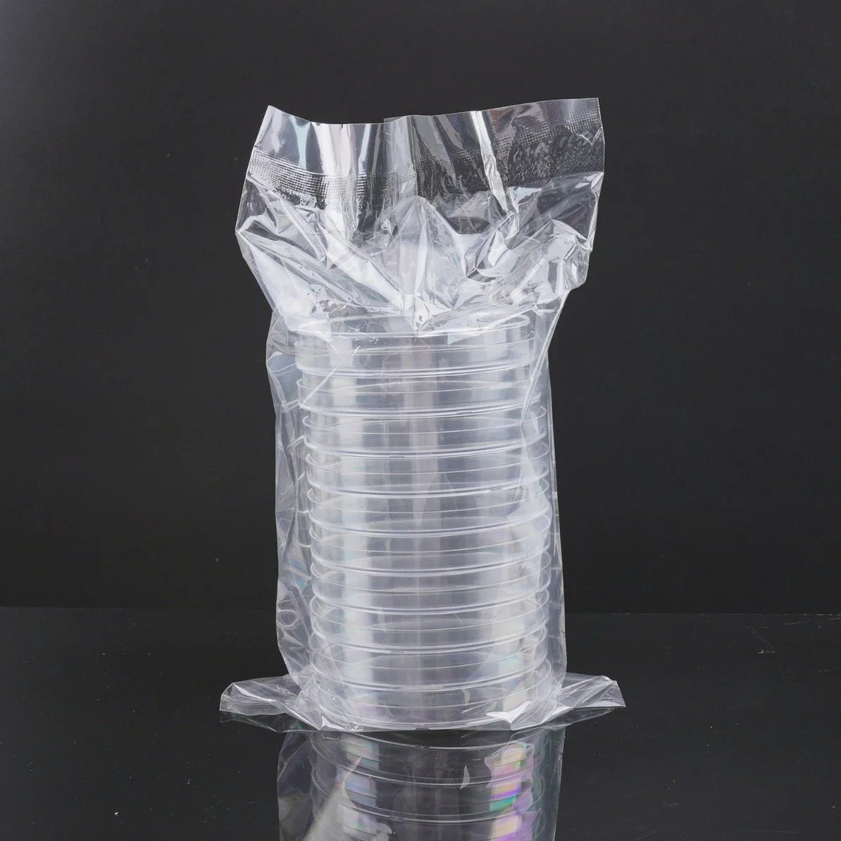 90*15mm Laboratory Disposable Medical Sterile Petri Dish