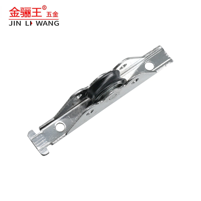 Factory Direct Price Window Hardware Spare Parts Zinc Plated Aluminum Alloy UPVC Sliding Window Roller Replacement Nylon Pulley Metal Wheel South America Market