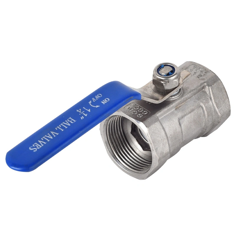 1000psi Investment Casting Stainless Steel 1PC Ball Valve