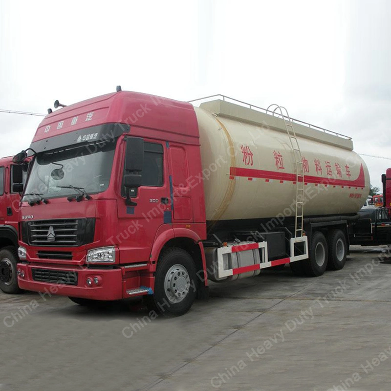 30T, Bulk Truck 6X4 Bulk Zement Transport Truck / Dry Mörtel Truck