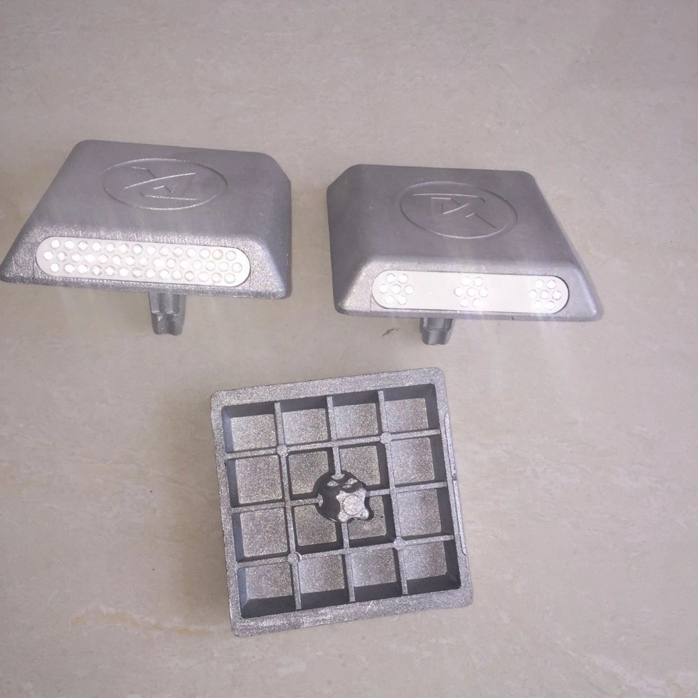 Beijing Roadsafe Ldd1 100*100*20+50mm Aluminum Reflector Reflective Road Studs Pavement Marker