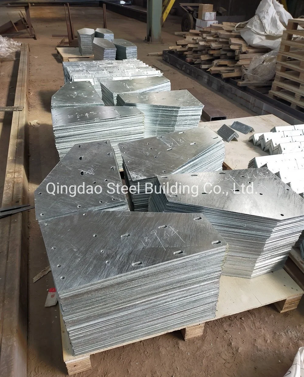 Structural Steel Truss Prefab Prefabricated Weld Steel Structure Warehouse Construction Building with Drawing