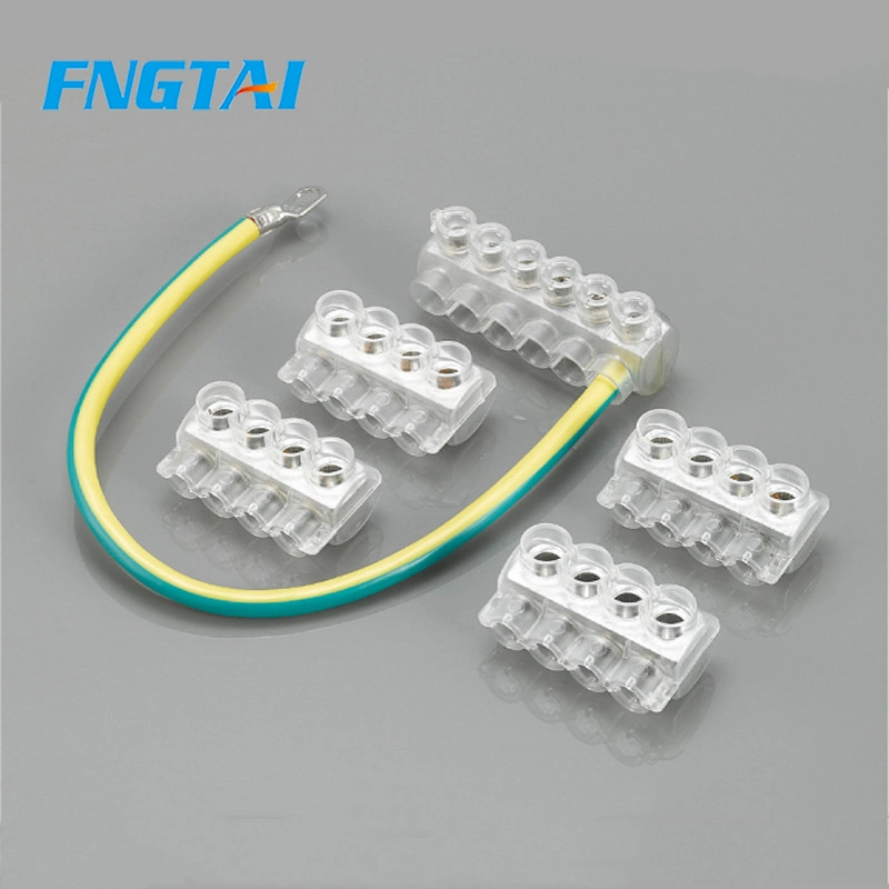 PC Branching Wire Connector Set Transparent Closed End Terminal Block Connector