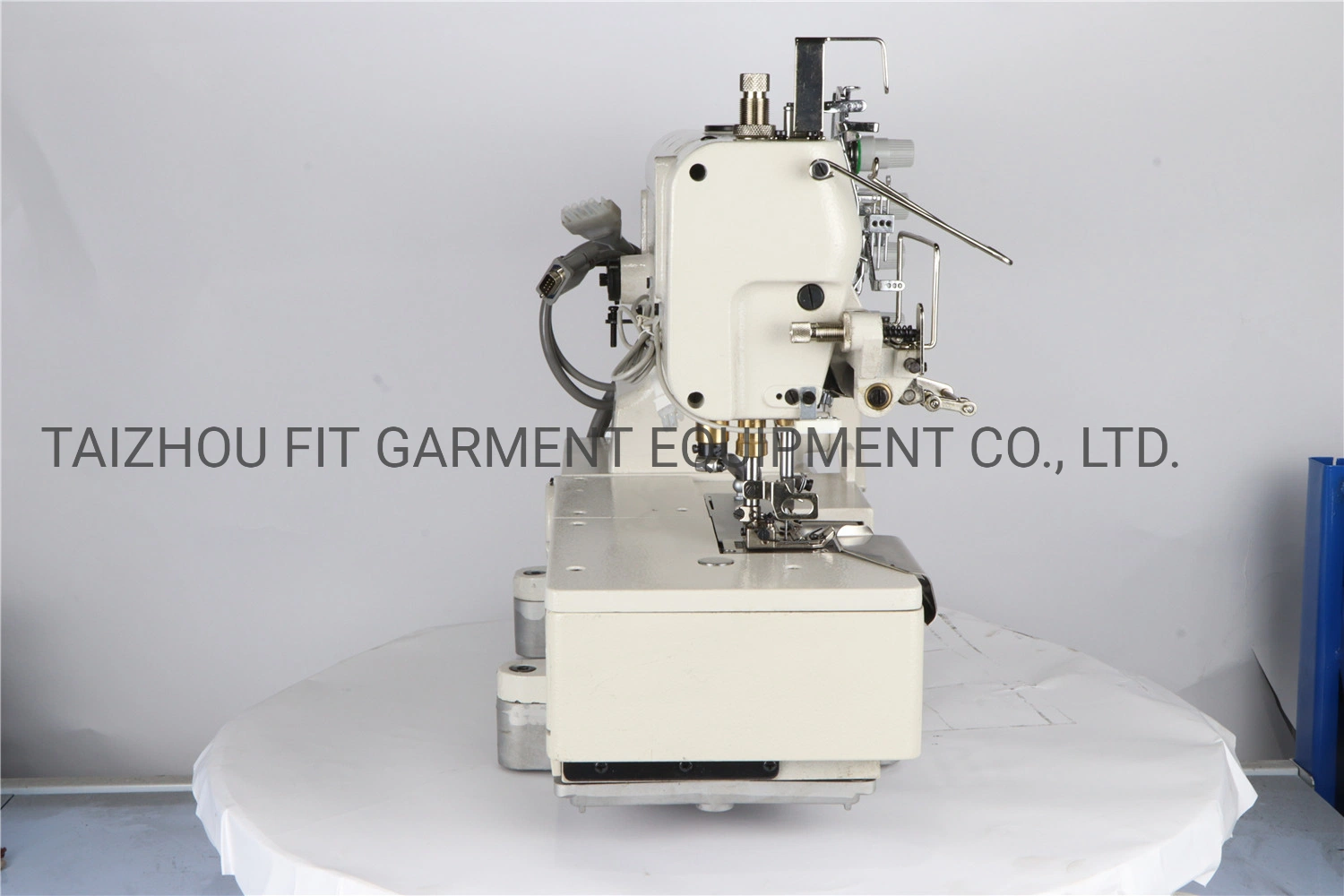 Direct Drive Flat Bed with Elastic Device Industrial Sewing Machine (FIT 500D-05CB)