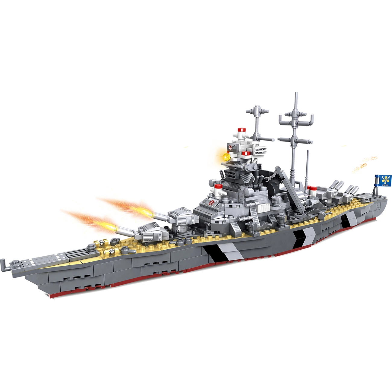 Os brinquedos Woma Walmart Banheira Venda nave de guerra modelo navio da frota de navios de Batalha Blocos componentes educacionais do modelo