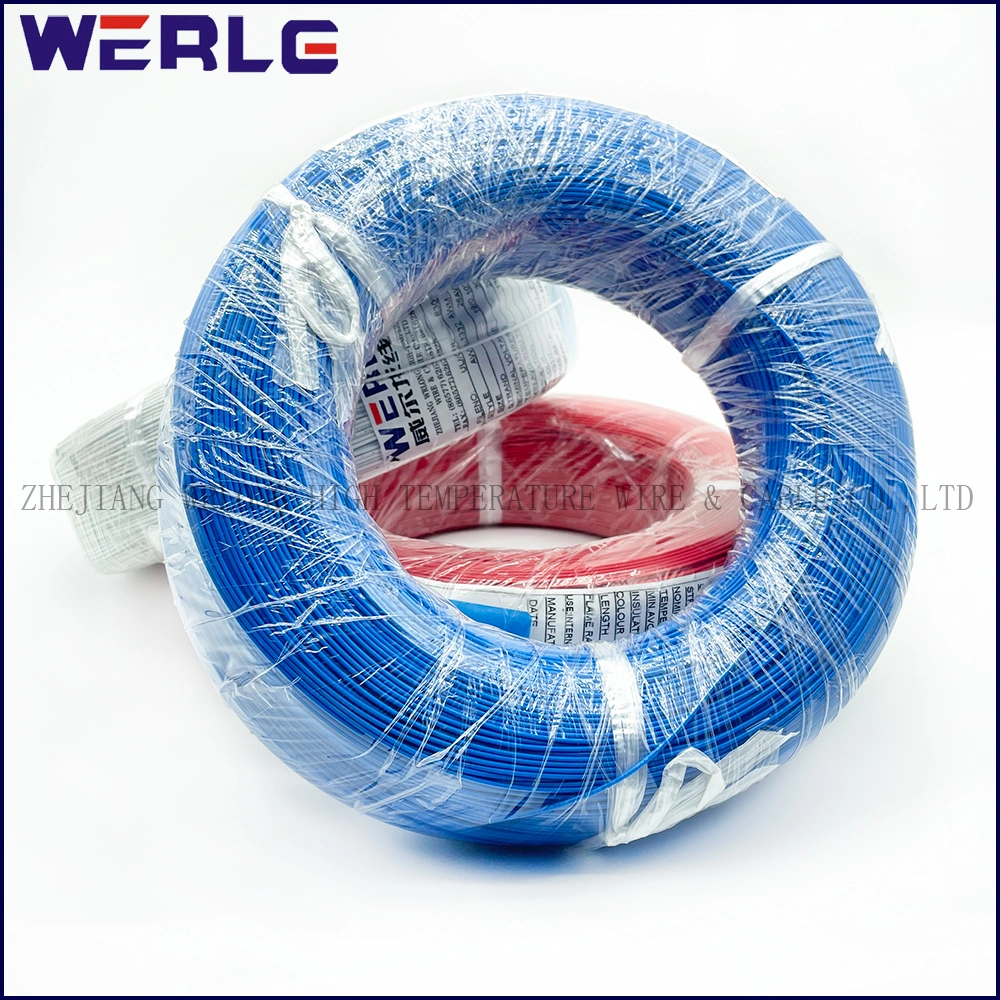 Flexible Single Core PVC PE FEP PFA Electric Cable Hook up Wire