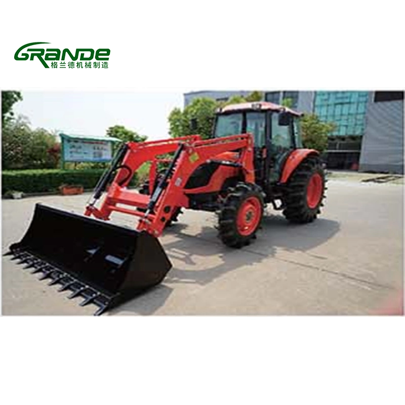 Tractor Implements 0.4m3 Wheel Loader Mini Front End Loader