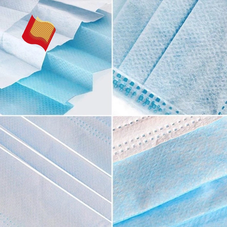 China High quality/High cost performance Spunbond Style 25-50GSM Ss Nonwoven Fabric for Face Mask