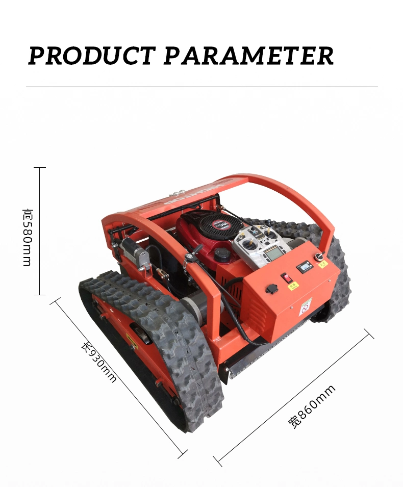 Corta-relva automotriz para rastos Ht750 na válvula remota de gás de jardim Corta-relva controlado