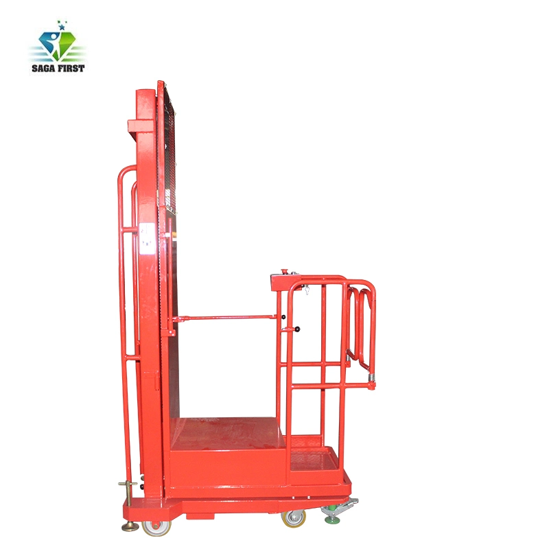 4m Electric Hydraulic Order Picker Warehouse Lift Equipment