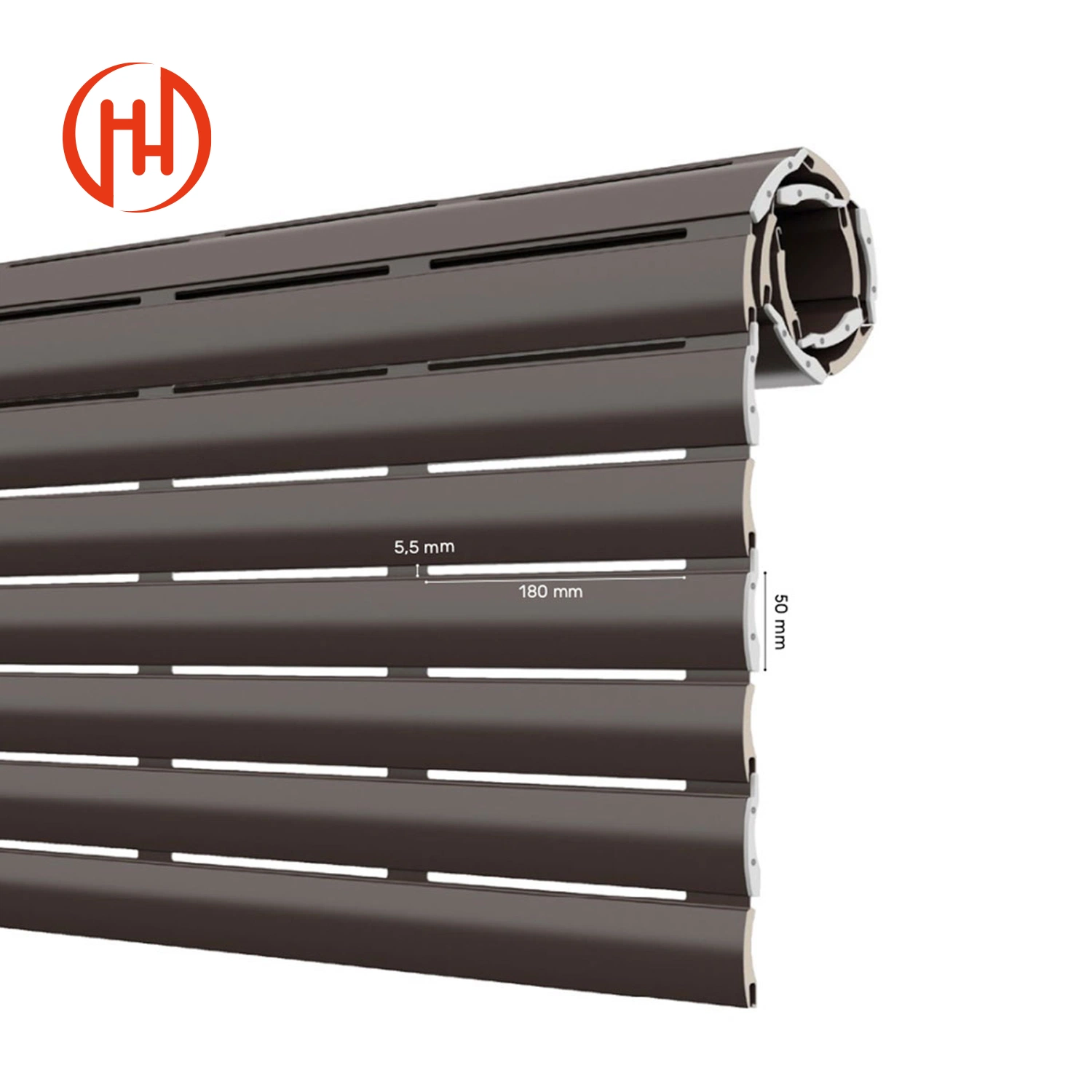 Automated Aluminum Overhead Roller Shutter Door