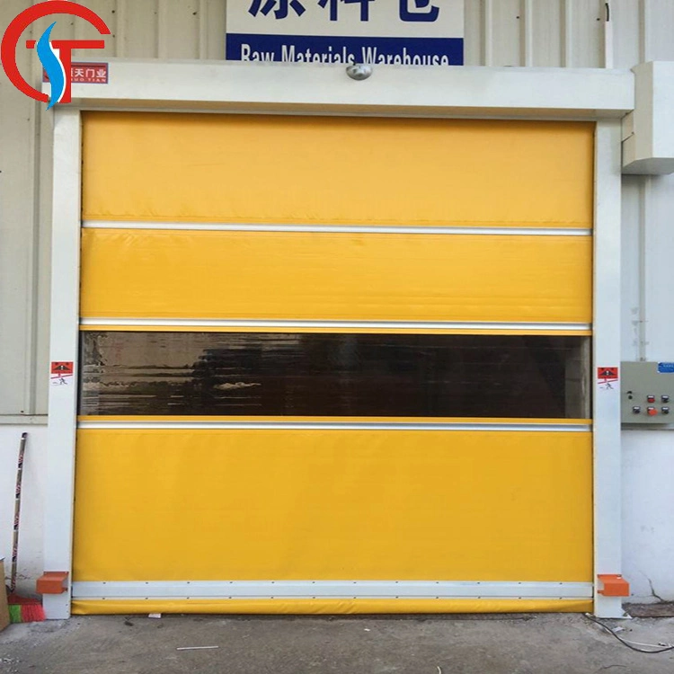 China Interior Rapid Roll up Automatic Speed Ce Certificated Rapid Speed Warehouse Lift Door