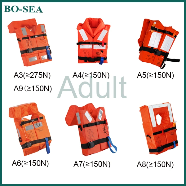 Med EC Approved EPE Foam Ship Life Vest Marine Grade Lebensweste