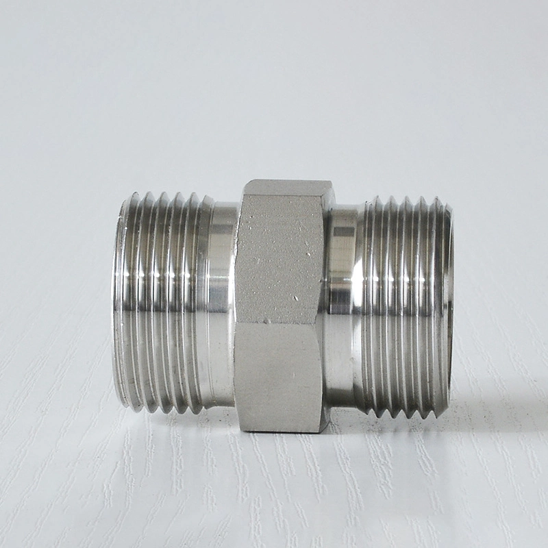 Custom High Precision Stainless Steel Adjustable Compression Fitting, Thread Fitting Pipe