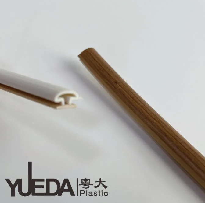 Tiras de plástico Yueda PVC Bone Strip para bandagem de Sofa Edge Tira de vedação em forma de T.