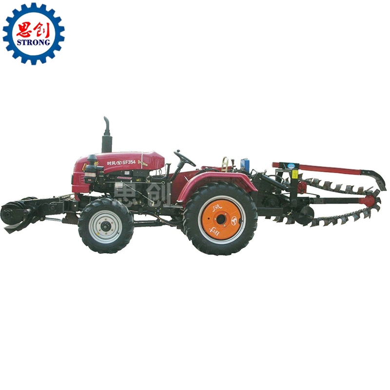 Farm Chain Saw Ditching Trenching Machine for Excavator/Tractor