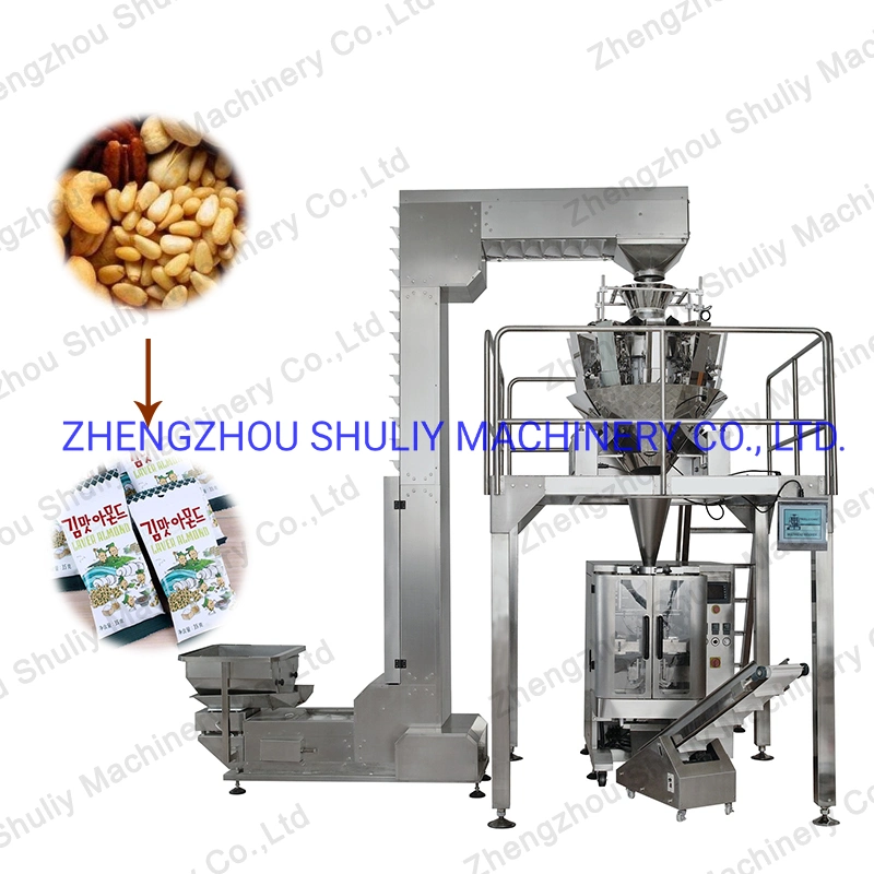 Multifunctional Almond and Melon Seeds Packaging Machine Sugar Coffee Bean Snack Food Electronic Scale Packaging Machine