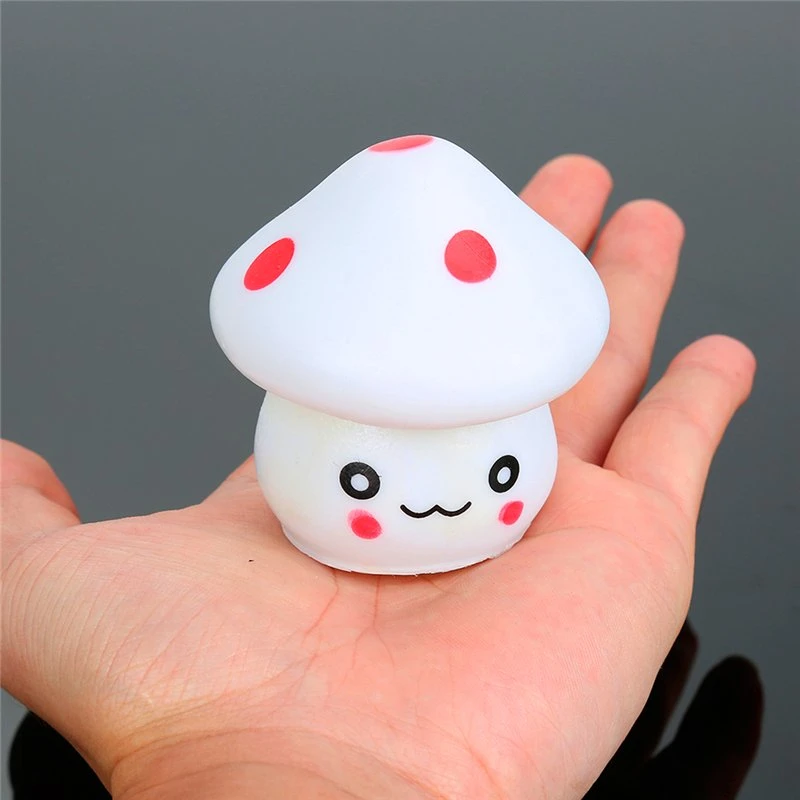 Colorful Mushroom LED Night Light Press Down Touch Room Desk Bedside Lamp for Baby Kids Christmas Gifts Interior Design