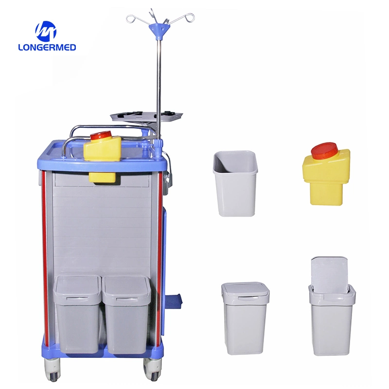 Factory Supplier Plastic Surgical Hospital Instrument Device Delivery Medical Trolley