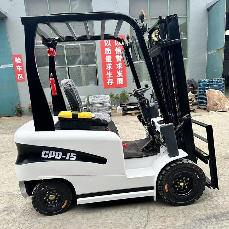 Warehouse Dock Cargo Electric Forklift Handling Battery Forklift1ton 2ton 3ton CE